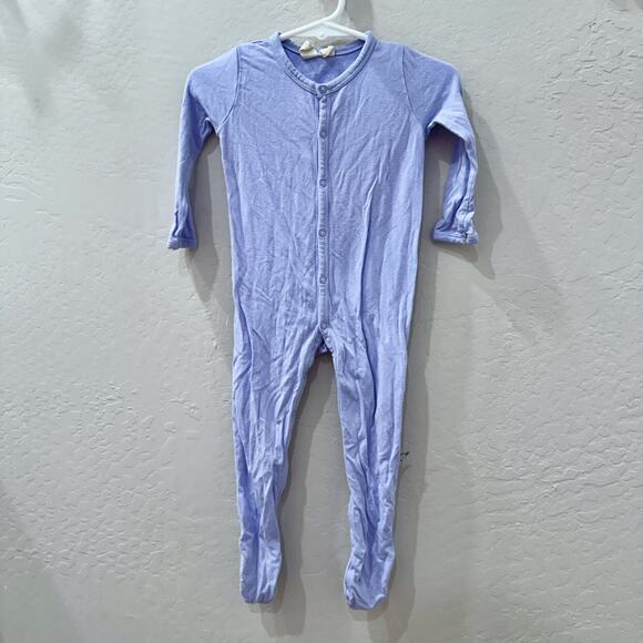 Kyte Baby Lilac Snap Footie Pajamas - Picture 1 of 7
